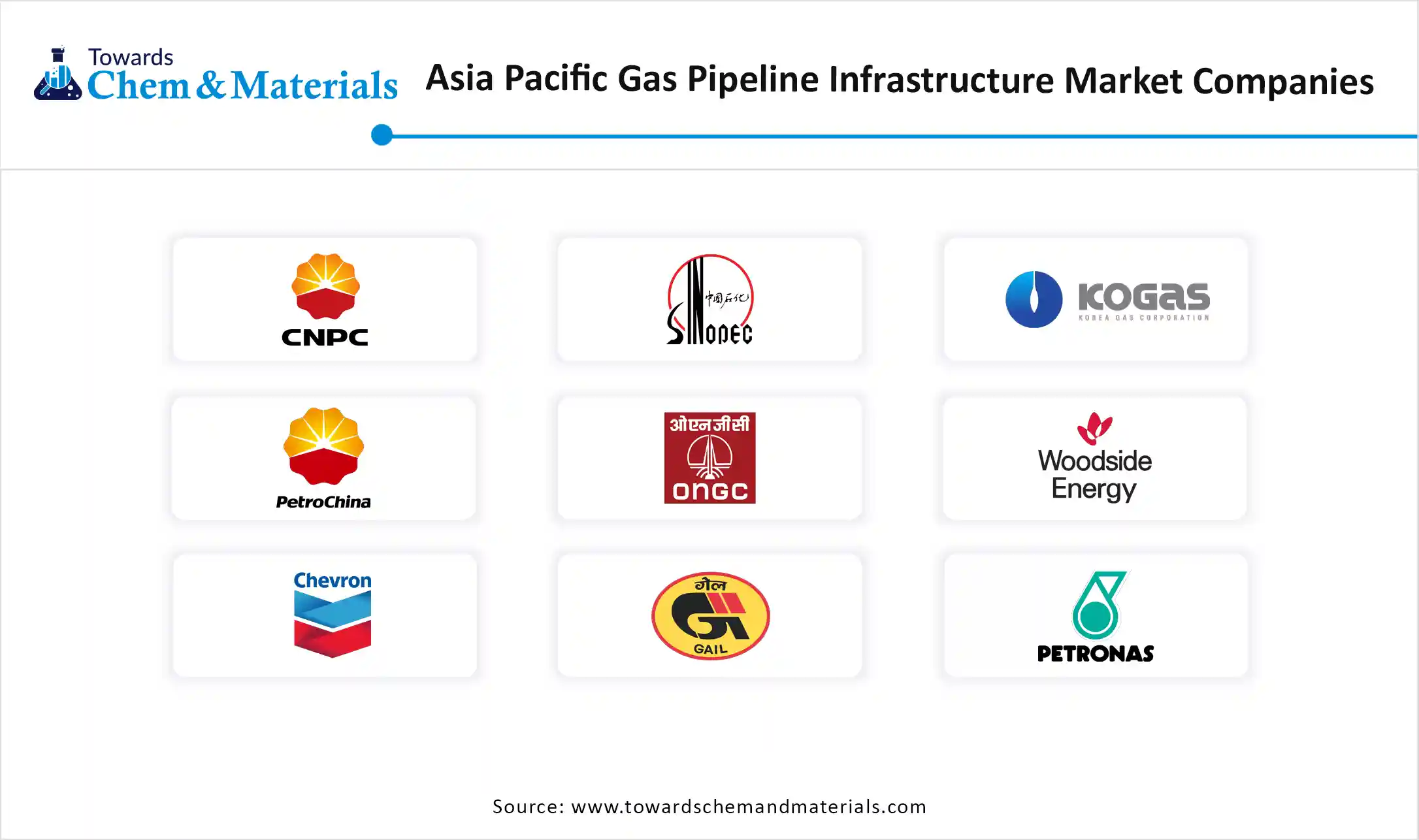 Asia Pacific Gas Pipeline Infrastructure Market  Companies